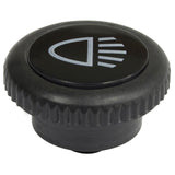 Black Dash Headlight Knob For Classic Vw Bug, Ghia, Type 2 Bus, Type 3 1968 - 1972 - Moore Parts