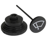 Black Dash Wiper Knob For Classic Vw Bug, Ghia, Type 2 Bus, Type 3 1968 - 1977 - Moore Parts