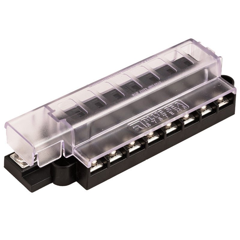 Blue Sea 5046 Atc Compact Fuse Block With Cover, 8 Circuit 19 - 143 - Moore Parts