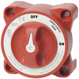 Blue Sea Red Battery Cut - Off Switch Single Battery Operation K4 - 16 - 129 - Moore Parts