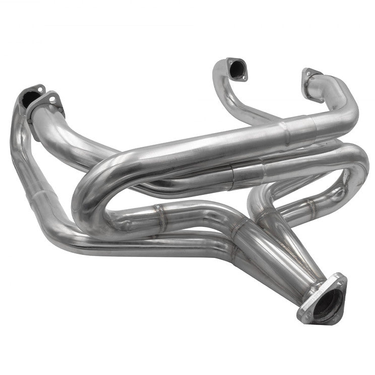 BUGPACK Stainless Steel 1 - 3/4" Merged Racing Exhaust Header, Vw Bug Sedan - Moore Parts