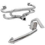 BUGPACK Stainless Steel Hide - Out Muffler Exhaust System 1600cc Type 1 Vw Bug - Moore Parts
