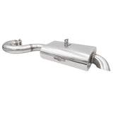 BUGPACK Stainless Steel Mondo Muffler For B2 - 0081 - S & B2 - 0111 - S Merged Headers - Moore Parts