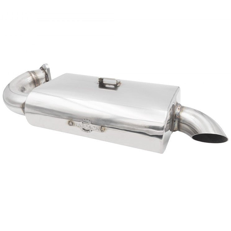 BUGPACK Stainless Steel Mondo Muffler Only, Type 1 Vw Bug/Ghia - Moore Parts