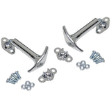 Chrome Baja Or Jeep Hood Hold Down Latches, Pair - Moore Parts