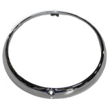 Chrome Headlight Trim Rings For Classic Vw Karmann Ghia 1964 - 74, Pair - Moore Parts