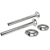 Chrome Vw Bug Swing Axle Tubes With Side Flanges, Pair - Moore Parts