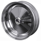 CMS HD Aluminum Dune Buggy Solid Spindle Mount Wheels. PAIR, Combo Spindle 15" X 4" - Moore Parts