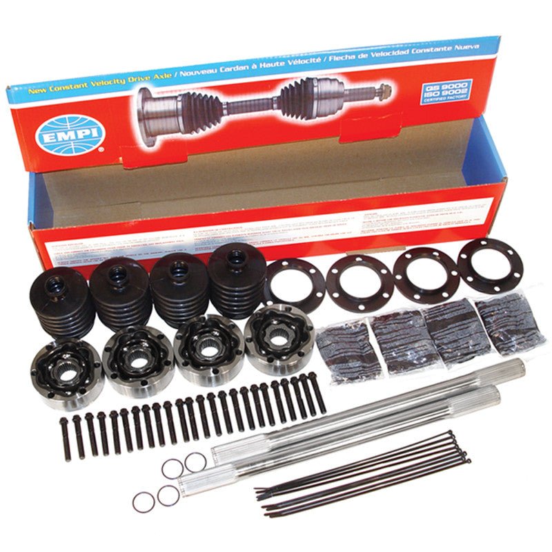 Dune Buggy - Baja Bug Axle Kit 930 CV Joint 27" 28 Spline Axles - Moore Parts