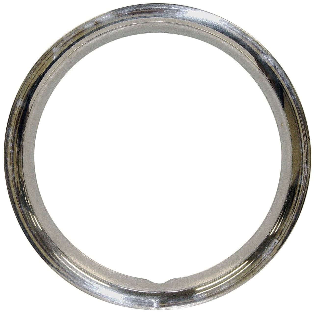 Empi 10 - 1069 Stainless Steel Beauty Rings For 15" O.E. Steel Wheels, Set Of 4 - Moore Parts
