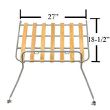 Empi 15 - 2014 Classic Vw Bug Rear Deck Lid Storage Rack Fits 1949 - 1967 - Moore Parts