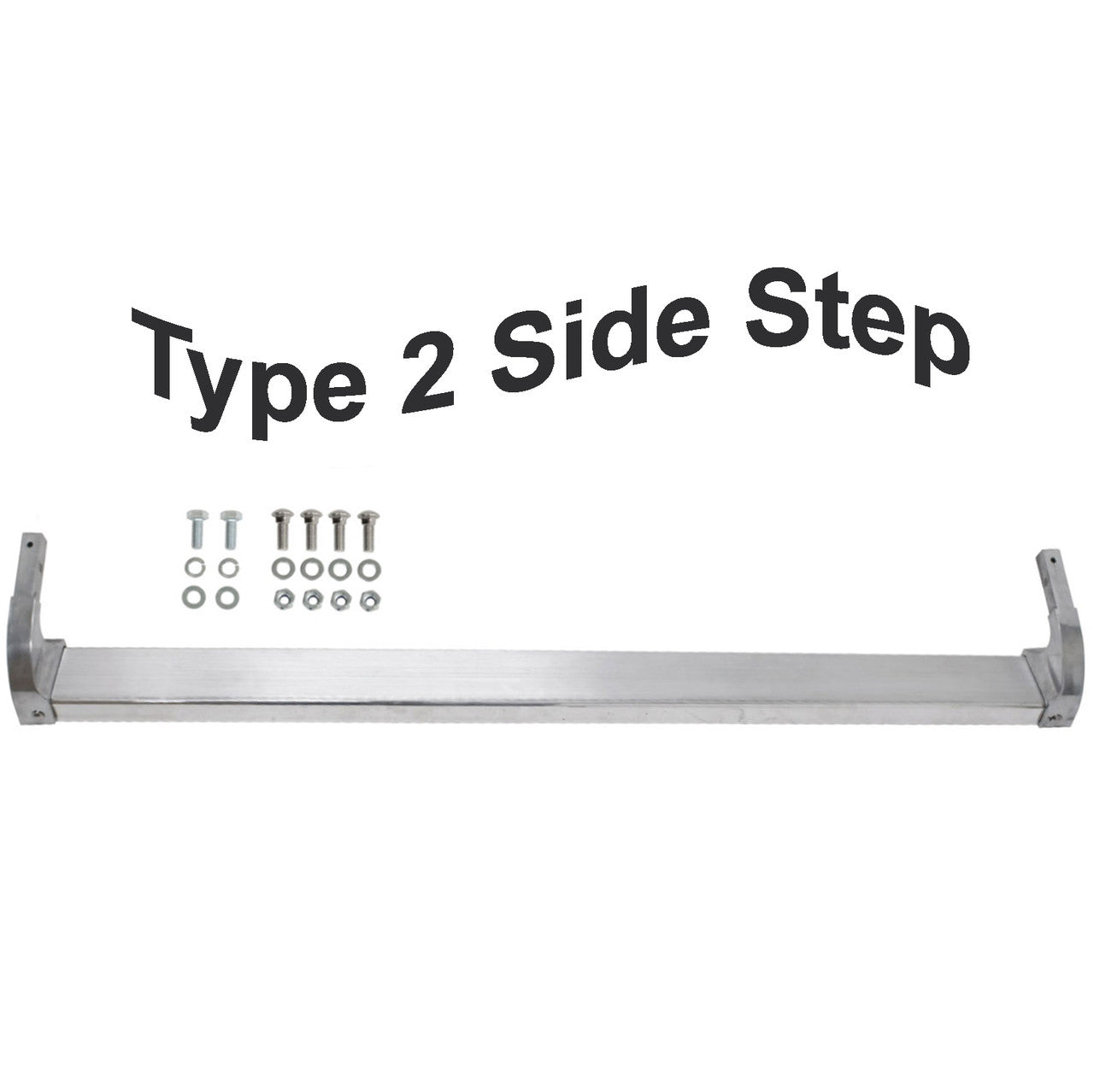 Empi 15 - 2028 Aluminum Side Step F/Bay Window Sliding Door Type 2 Vw Bus 1950 - 79 - Moore Parts