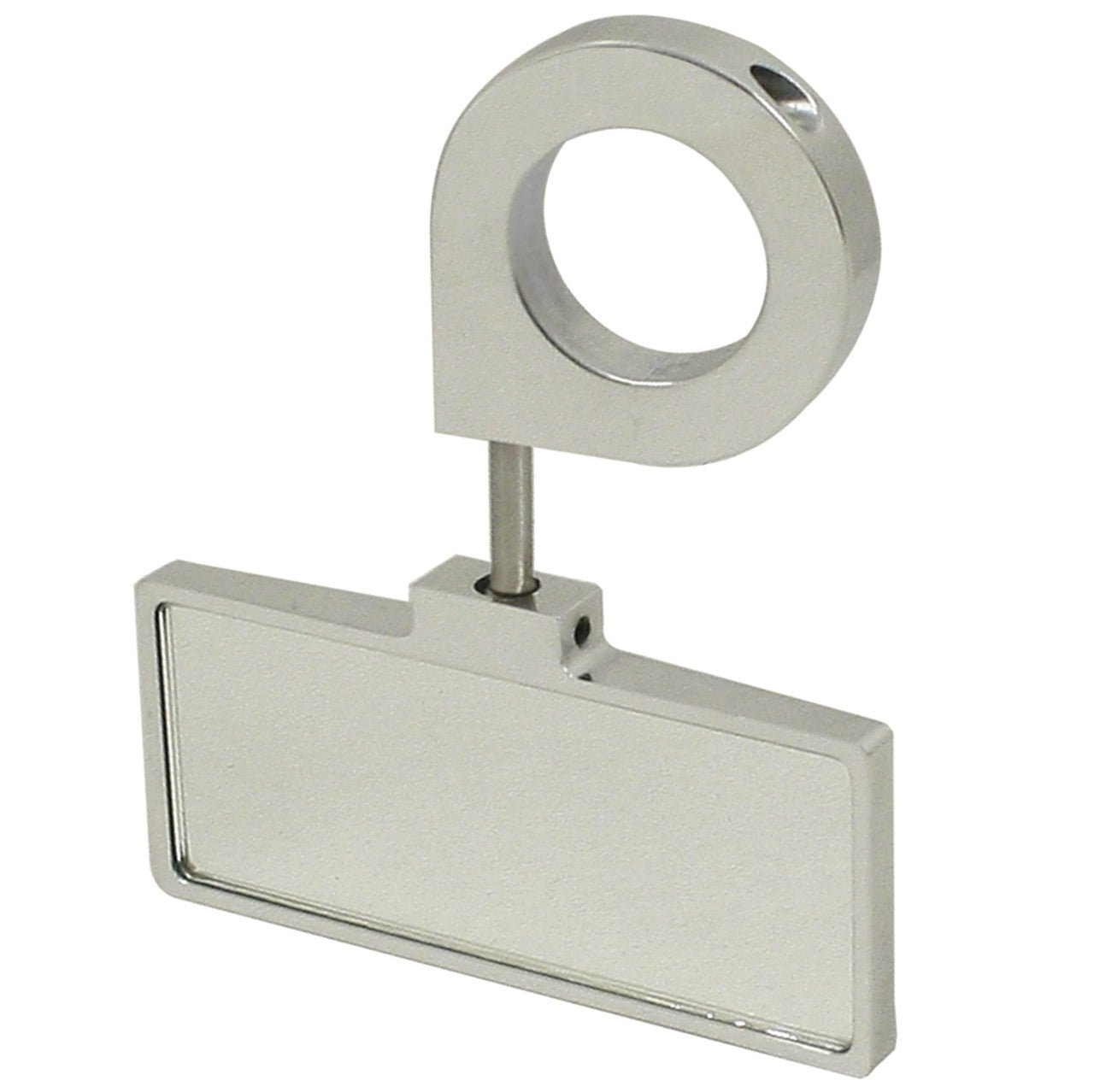 Empi 16 - 2047 Polished Aluminum Rear View Mirror, Clamp On 1 - 1/2" Tube - Moore Parts