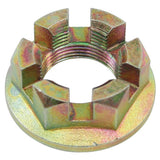 Empi 16 - 2421 Zinc 36mm Rear Axle Nuts W/Pins For Vw Dune Buggy Baja Bug, Pair - Moore Parts