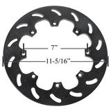 Empi 16 - 2510 - 2 Race Trim 930 Or 934 Micro Stub Left Steel Rotor Only, Each - Moore Parts