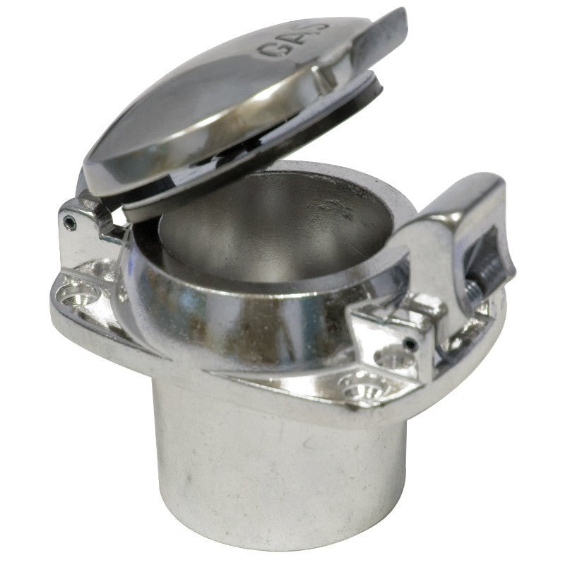 Empi 16 - 6033 Aluminum Flip Top Fuel Filler Cap With 4 Bolt Mounting Flange - Moore Parts