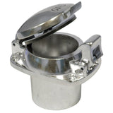 Empi 16 - 6033 Aluminum Flip Top Fuel Filler Cap With 4 Bolt Mounting Flange - Moore Parts