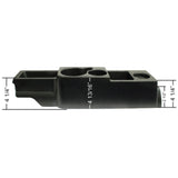 Empi 16 - 9550 Black Plastic Vw Center Console With Cup Holder & Compartments - Moore Parts