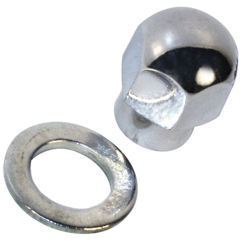 Empi 16 - 9708 Special Chrome Pulley Nut For Billet Aluminum Pulley - Moore Parts