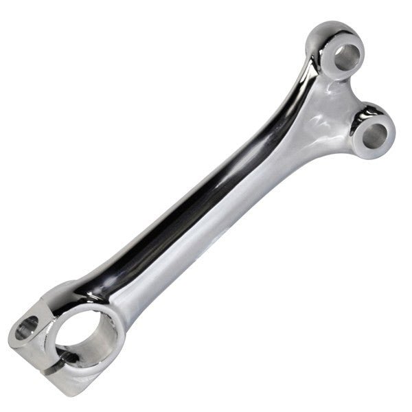 Empi 17 - 2566 Chrome Pitman Arm Vw Bug 24mm Steering Box Shaft 17mm Tie Rod Holes - Moore Parts