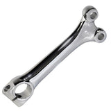 Empi 17 - 2566 Chrome Pitman Arm Vw Bug 24mm Steering Box Shaft 17mm Tie Rod Holes - Moore Parts