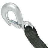 Empi 17 - 2692 Black Tow Strap With Hooks 3 - 1/2" Wide X 13' Long, Rate 10,000 Lbs - Moore Parts