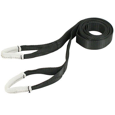 Empi 17 - 2695 Black Tow Strap With Loops 3 - 1/2" Wide X 13' Long, Rate 10,000 Lbs - Moore Parts