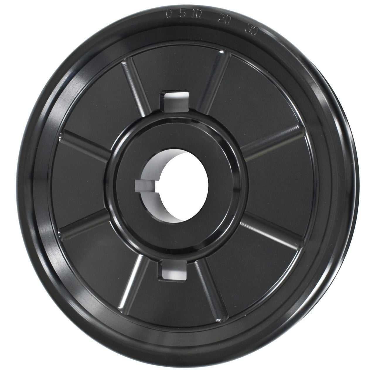Empi 18 - 1063 Stock Design Aluminum Vw Crankshaft Pulley, Black Anodized - Moore Parts