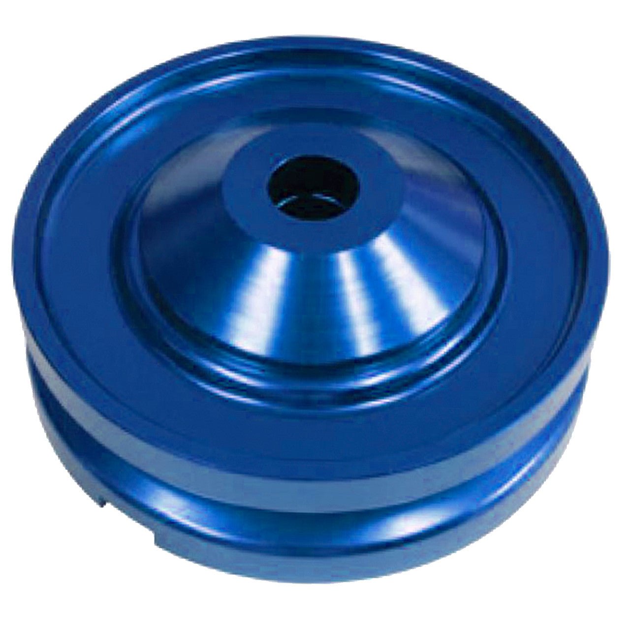 Empi 18 - 1080 Blue Anodized Billet Generator/Alternator Pulley Air - cooled Vw - Moore Parts