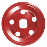 Empi 18 - 1084 Billet Generator/Alternator Vw Pulley Half, Red - Moore Parts