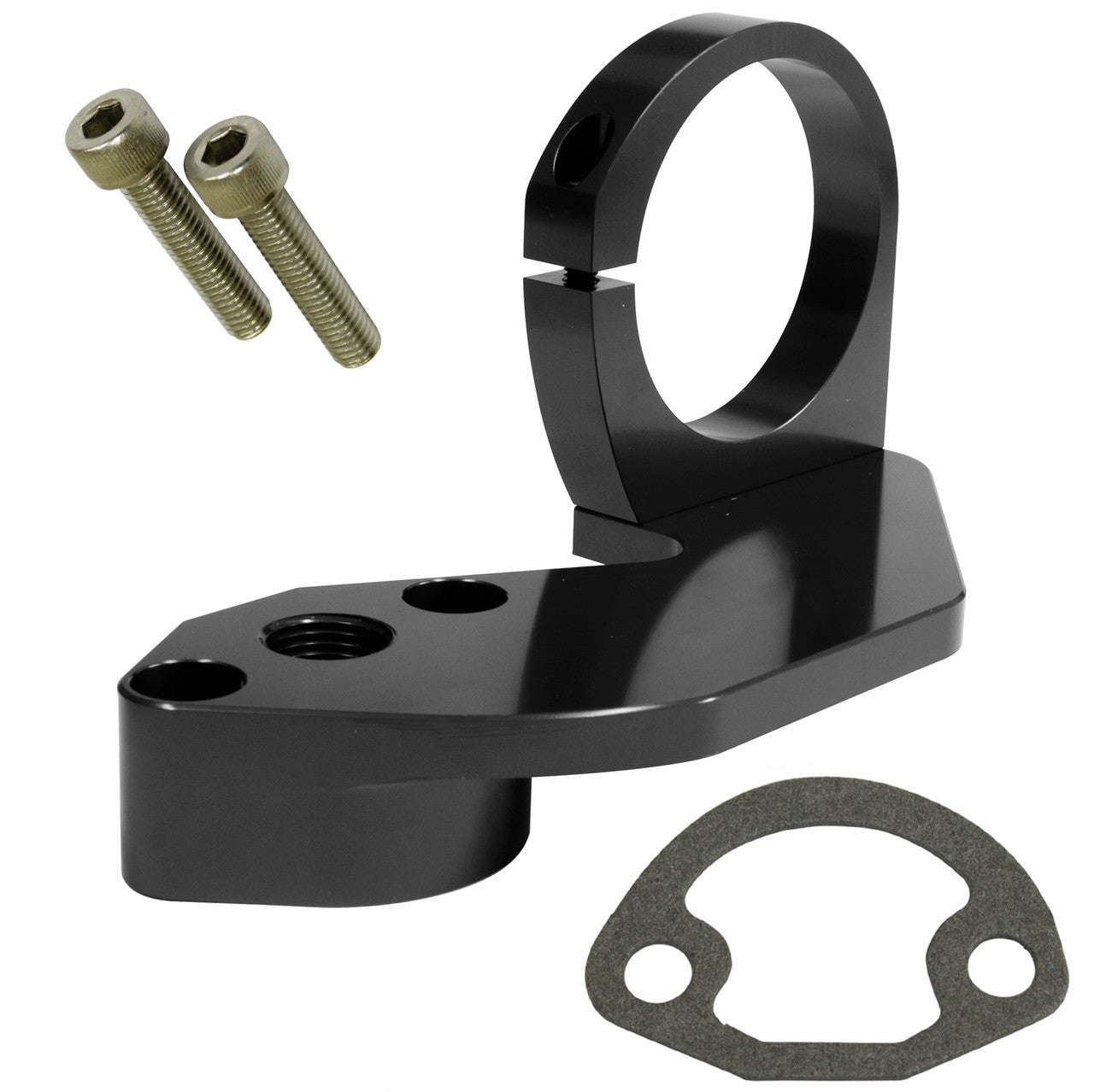 Empi 18 - 1088 Black Anodized Vw Fuel Pump Block Off With Coil Mount - Moore Parts