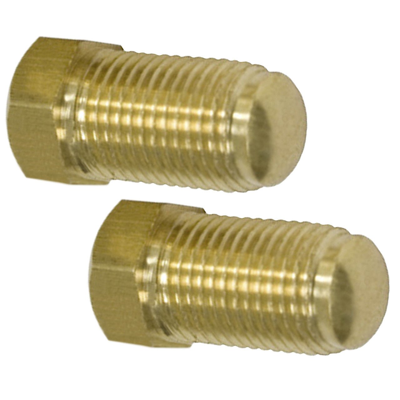 Empi 18 - 1103 Brass Brake Line Plugs, 10mm X 1.0, Pair - Moore Parts