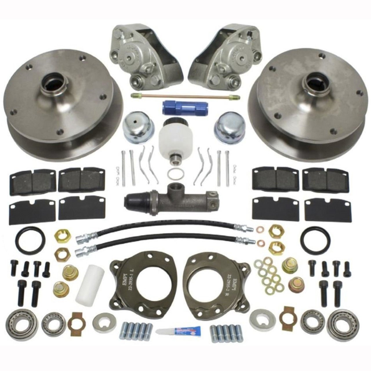Empi 22 - 2937 Front Disc Brake Kit Type 2 Vw Bus 1964 - 1966. Spindle 31.7/19mm - Moore Parts