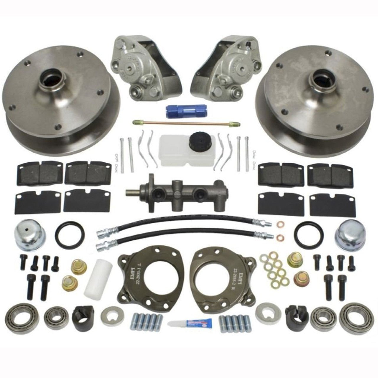 Empi 22 - 2940 Front Disc Brake Kit For Vw Type 2 Transporter Bus 1968 Thru 1970 - Moore Parts