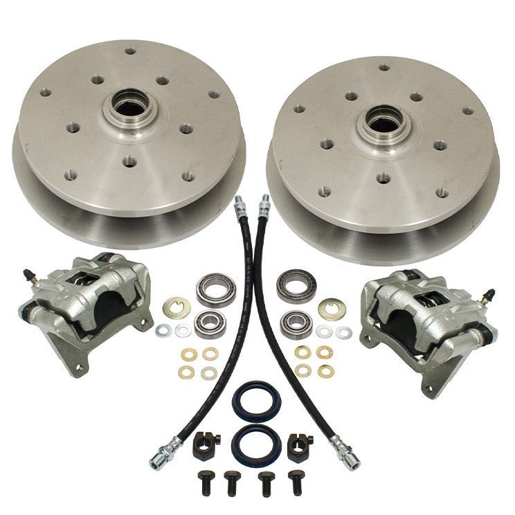 Empi 22 - 3027 Vw Bug Ball Joint Front Disc Brake Kit, 5 Lug Porsche/5 Lug Vw Pattern - Moore Parts