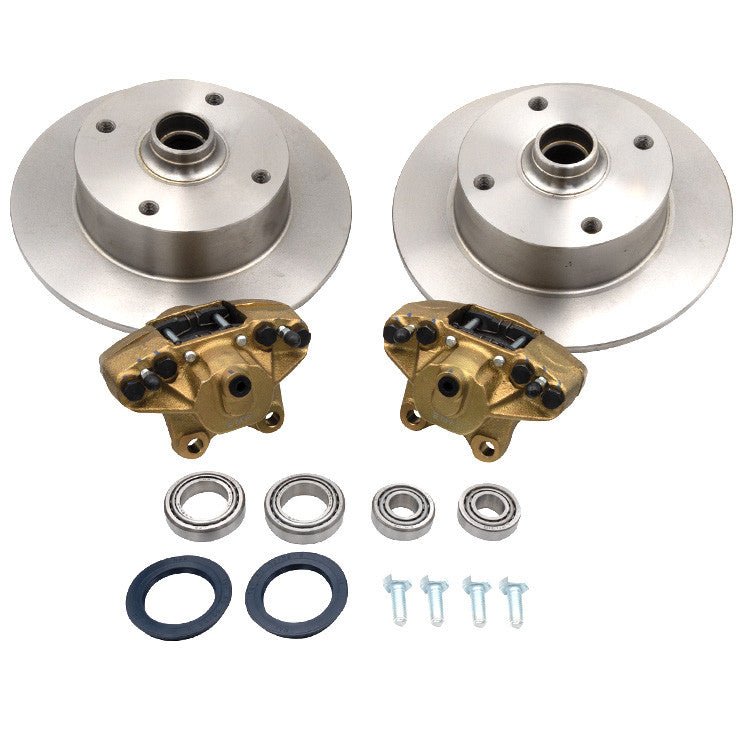 Empi 22 - 3028 Vw Bug Ball Joint Front Disc Brake Kit, 4 Lug Vw Pattern, W/O Spindles - Moore Parts
