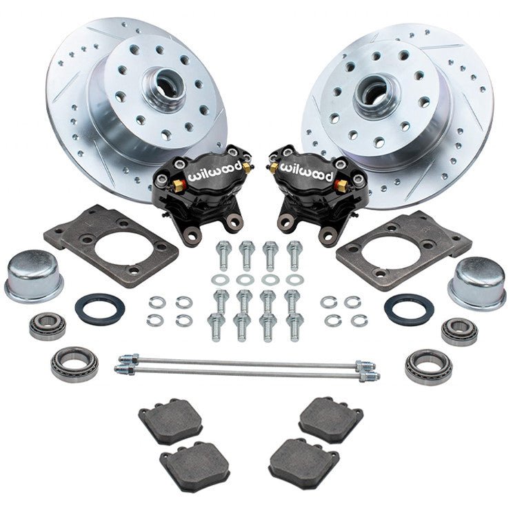 Empi 22 - 6149 - B Vw Super Beetle Front Wilwood Disc Brake Kit, 5 Lug Porsche/Chevy Pattern - Moore Parts