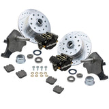 Empi 22 - 6152 - B Vw Bug Frt Wilwood Disc Brake Kit Drop Spindle 5Lug Porsche/Chevy - Moore Parts