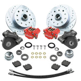 Empi 22 - 6153 - R Vw Bug Frt Wilwood Disc Brake Kit Drop Spindle 5Lug Porsche/Chevy - Moore Parts