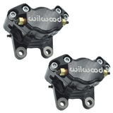 Empi 22 - 6157 - B Vw Bug Front Wilwood Disc Brake Kit W/Brackets, Slotted 4 Lug Rotors 1966 - 77 - Moore Parts