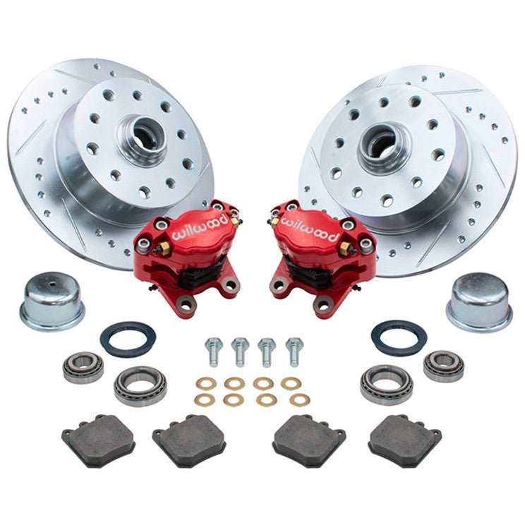 Empi 22 - 6158 - R Vw Bug Front Wilwood Disc Brake Kit, 5 Lug Porsche/Chevy 1966 - 77 - Moore Parts