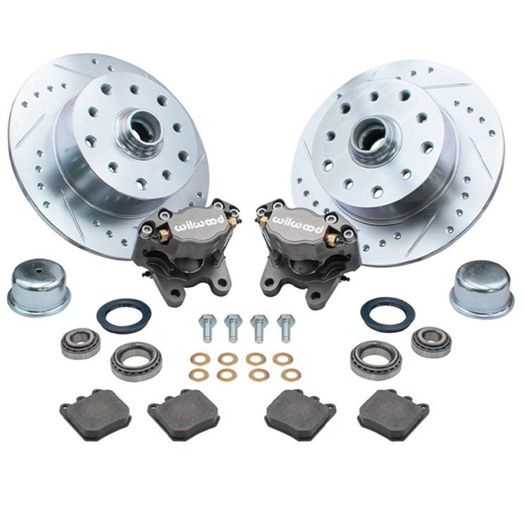 Empi 22 - 6158 Vw Bug Front Wilwood Disc Brake Kit, 5 Lug Porsche/Chevy 1966 - 77 - Moore Parts