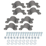 Empi 3154 HD 4 Bolt Steel Mounting Clamp F/Vw Axle Beams / Bumpers, Set Of 8 - Moore Parts