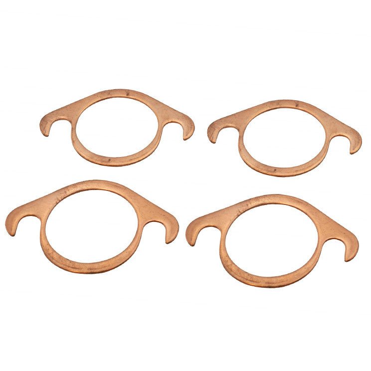 Empi 3389 Vw Exhaust Port 1 - 5/8" Slip Flange Copper Gasket , Set Of 4 - Moore Parts