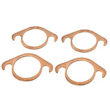 Empi 3389 Vw Exhaust Port 1 - 5/8" Slip Flange Copper Gasket , Set Of 4 - Moore Parts