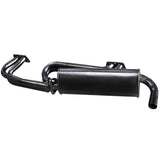 Empi 3439 Single Quiet Pack Exhaust, Vw Type 2 Bus, Type 4 1972 - 74 1700cc - 2000cc - Moore Parts