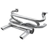 Empi 3761 Vw Stainless Steel 2 Tip GT Exhaust System, Air - cooled Vw Bug & Ghia - Moore Parts