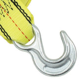 Empi 3849 Yellow Tow Strap With Hooks 2" Wide X 15' Long, Rate 8,000 Lbs - Moore Parts