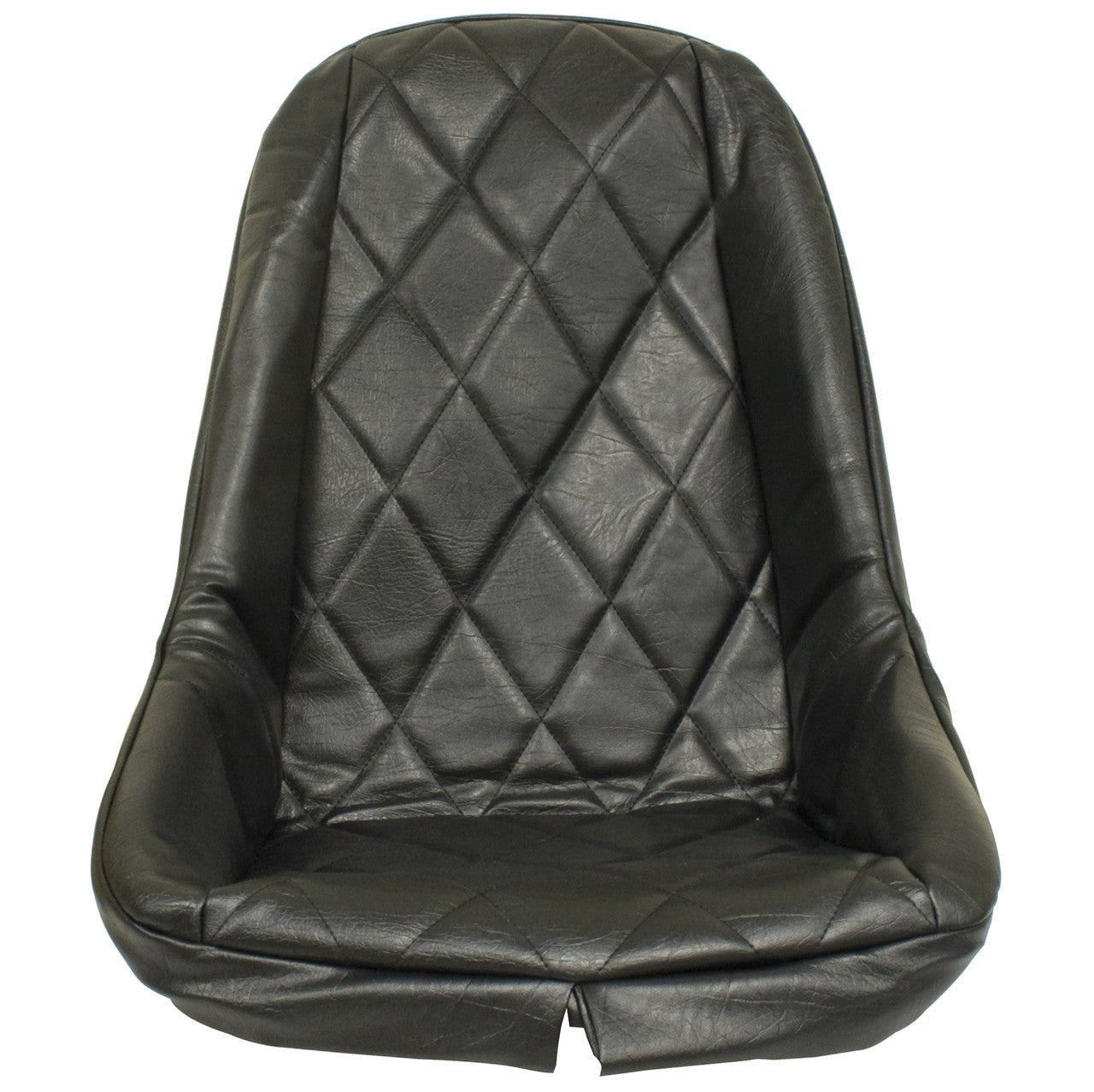 Empi 3880 Black Vinyl Low Back Bucket Seat Cover. Dune Buggy Vw Baja Bug, Each - Moore Parts