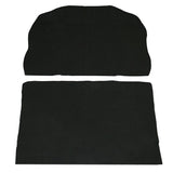 Empi 4286 Black 2 Piece Trunk Carpet Kit Vw Super Beetle 1971 - 1972 - Moore Parts